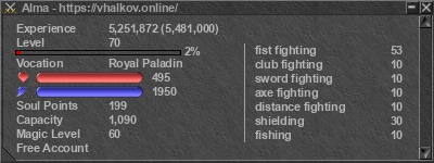 Signature for player Alma