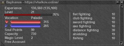 Signature for player Baphanos