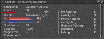 Signature for player Charuto