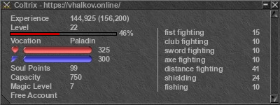 Signature for player Coltrix