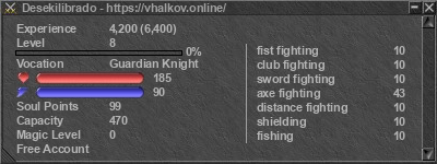 Signature for player Desekilibrado