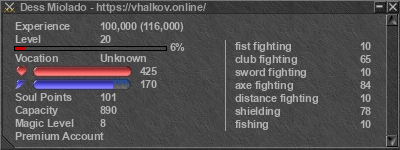 Signature for player Dess Miolado