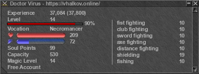 Signature for player Doctor Virus