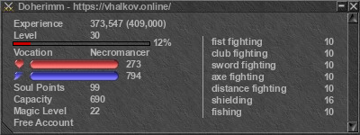 Signature for player Doherimm