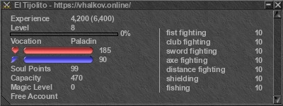 Signature for player El Tijolito