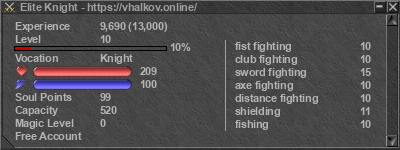 Signature for player Elite Knight