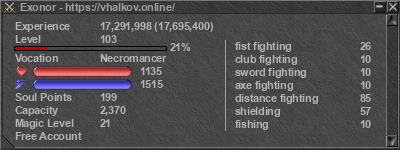 Signature for player Exonor