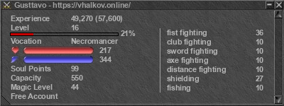 Signature for player Gusttavo