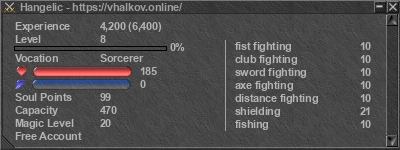 Signature for player Hangelic