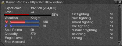 Signature for player Kayan Redfox