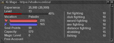 Signature for player Ki Mage