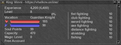 Signature for player King Viinni