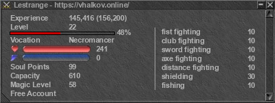 Signature for player Lestrange