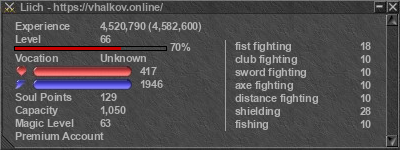 Signature for player Liich