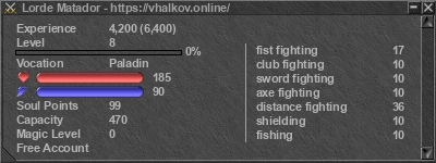 Signature for player Lorde Matador