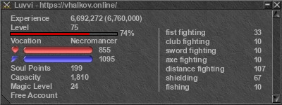 Signature for player Luvvi