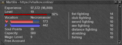 Signature for player Martilis