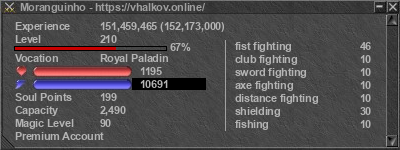 Signature for player Moranguinho