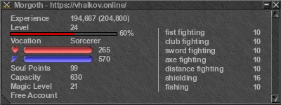 Signature for player Morgoth