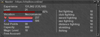 Signature for player Naster