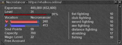 Signature for player Necrodancer