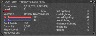 Signature for player Ovo Torto