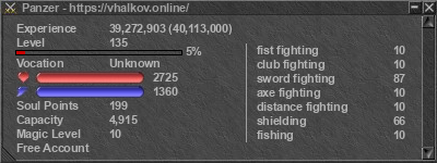 Signature for player Panzer