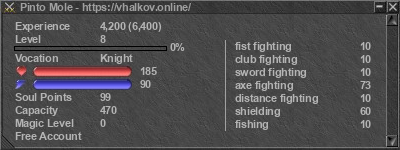 Signature for player Pinto Mole