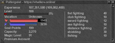 Signature for player Poltergeist