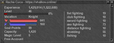 Signature for player Racha Cuca