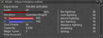 Signature for player Ribiki