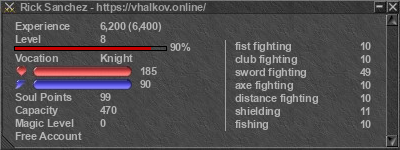 Signature for player Rick Sanchez