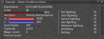 Signature for player Sassaki