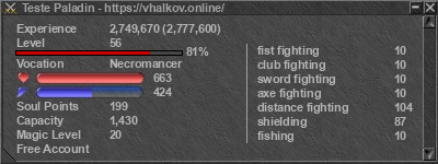 Signature for player Teste Paladin