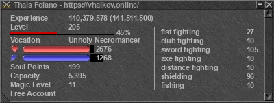 Signature for player Thais Folano