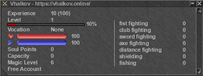 Signature for player Vhalkov