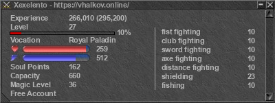 Signature for player Xexelento