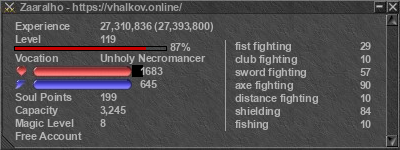 Signature for player Zaaralho