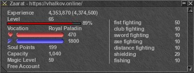 Signature for player Zaarat